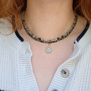 Tourmaline Quartz Sterling Silver Necklace